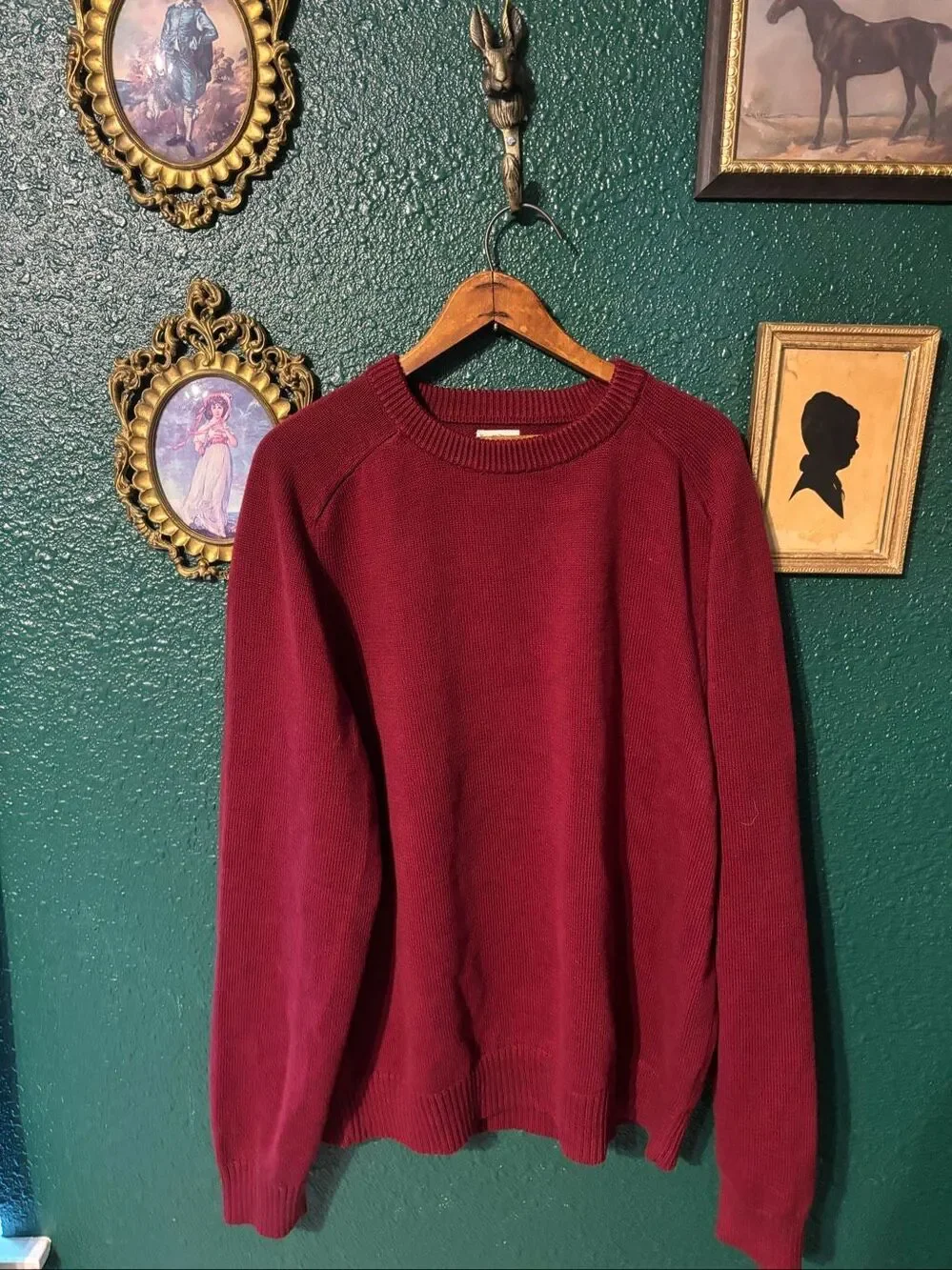 J.Crew Men’s Red Knitted Sweater Sz XXL NWT